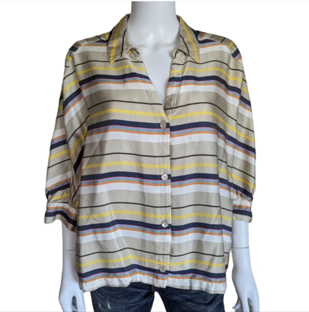 Trina Turk Nantucket Striped  women's Top blouse